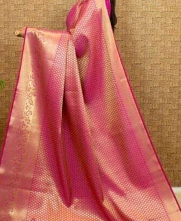 Pink Wedding Saree